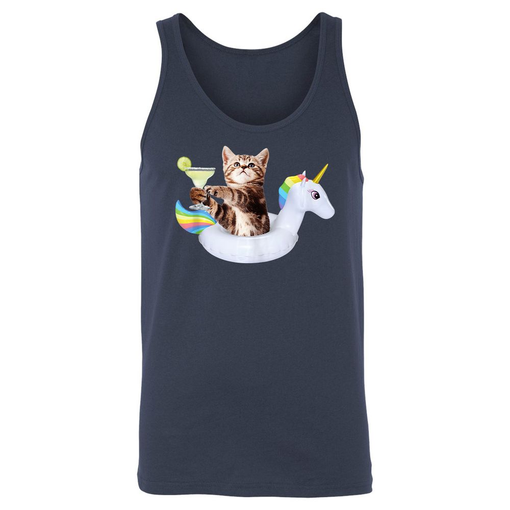 Unisex Jersey Tank - 6L866CL7 - Navy - 2