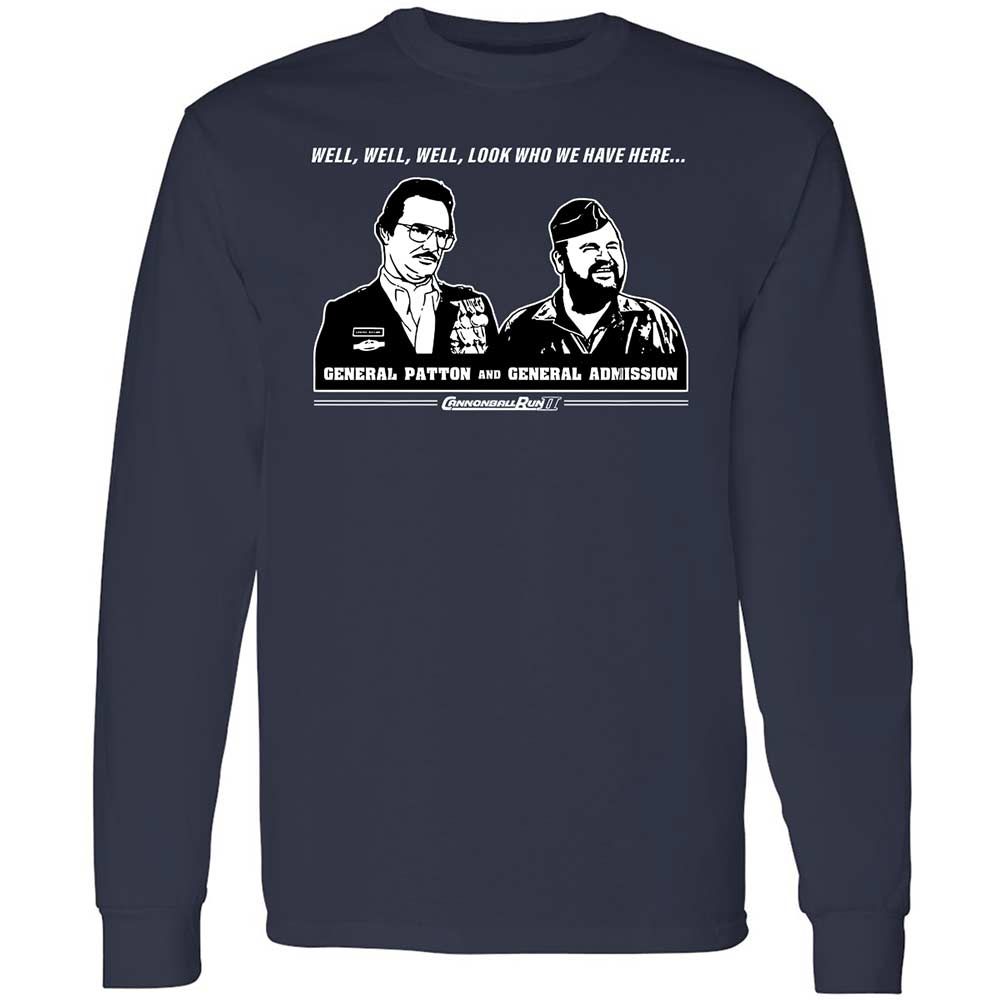 Long Sleeve T-Shirt - 1574M3G3 - Navy - 2
