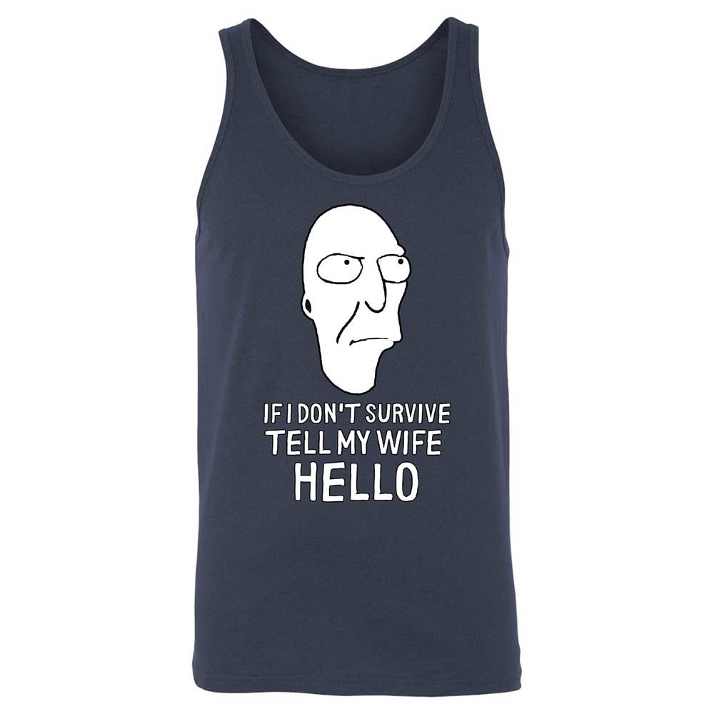 Unisex Jersey Tank - MSPWK7P6 - Navy - 2