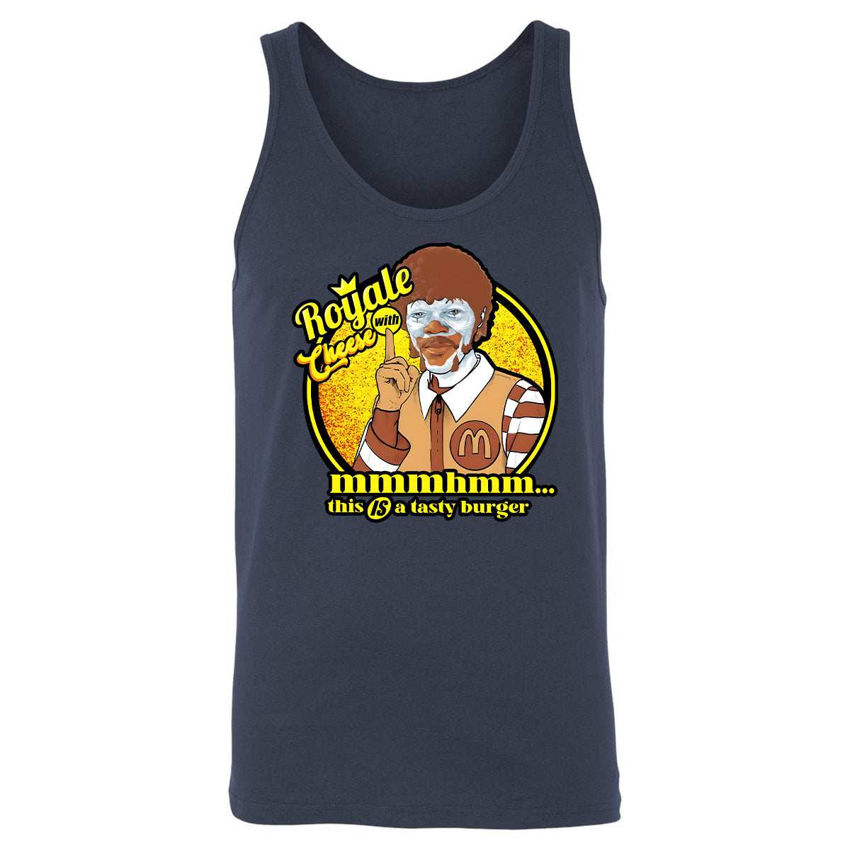 Unisex Jersey Tank - 6FX7CQV1 - Navy - 2