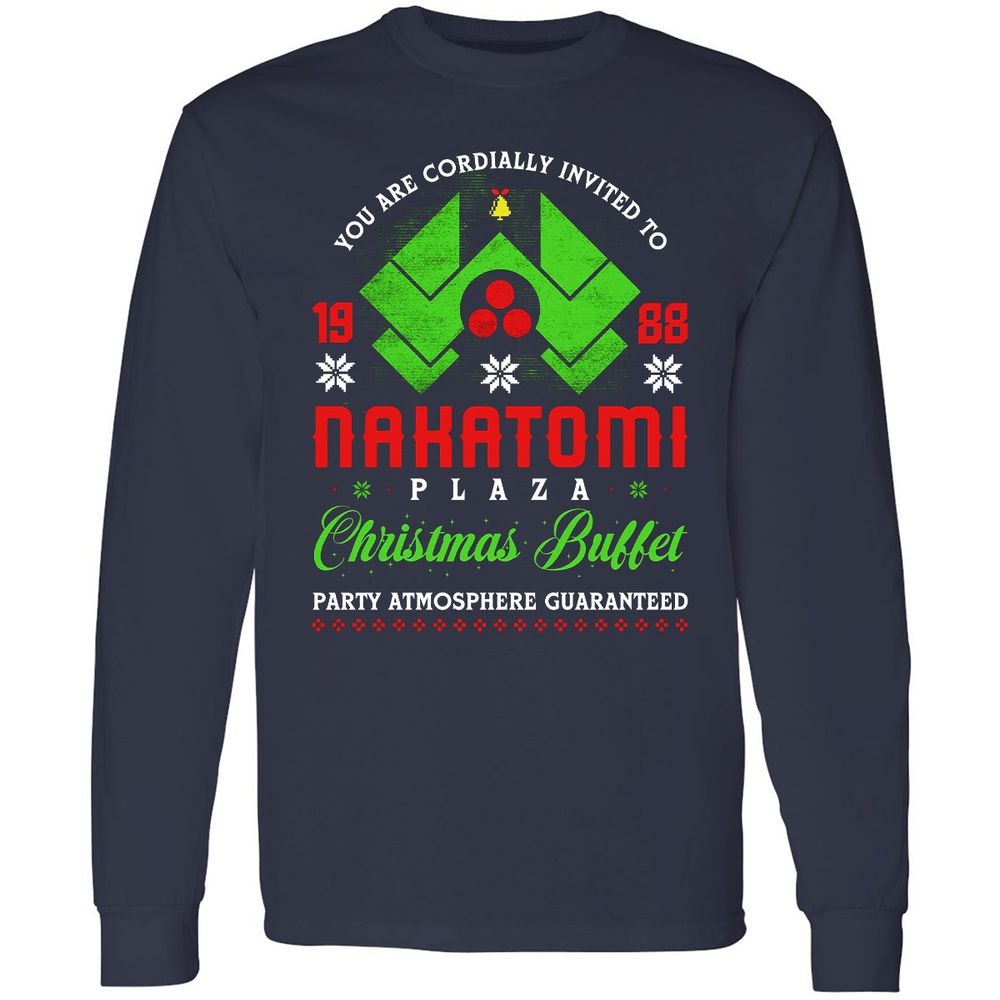 Long Sleeve T-Shirt - YQE7S38U - Navy - 2