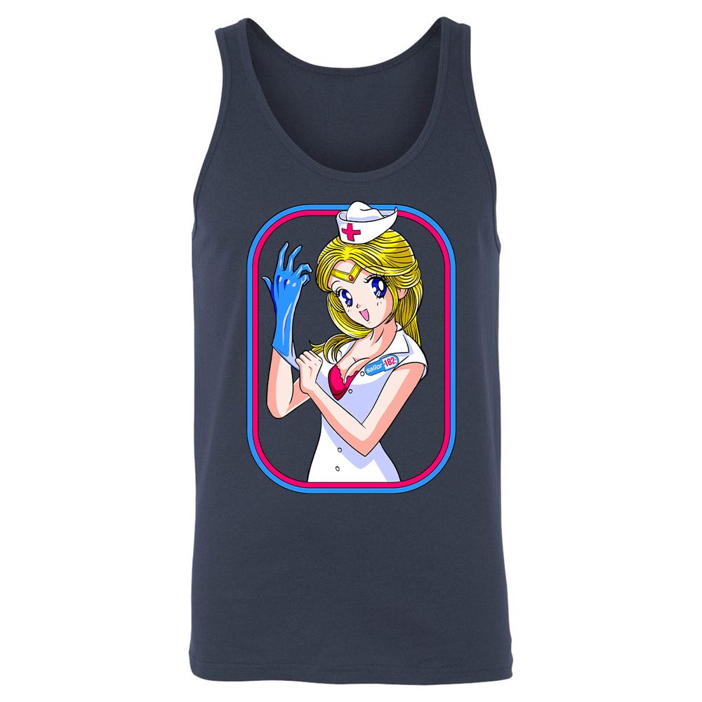 Unisex Jersey Tank - AEKV5A5T - Navy - 2