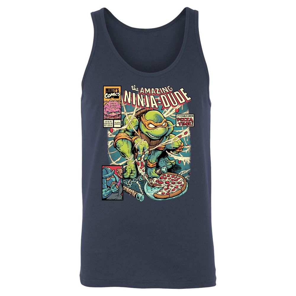 Unisex Jersey Tank - 7NRBESEB - Navy - 2