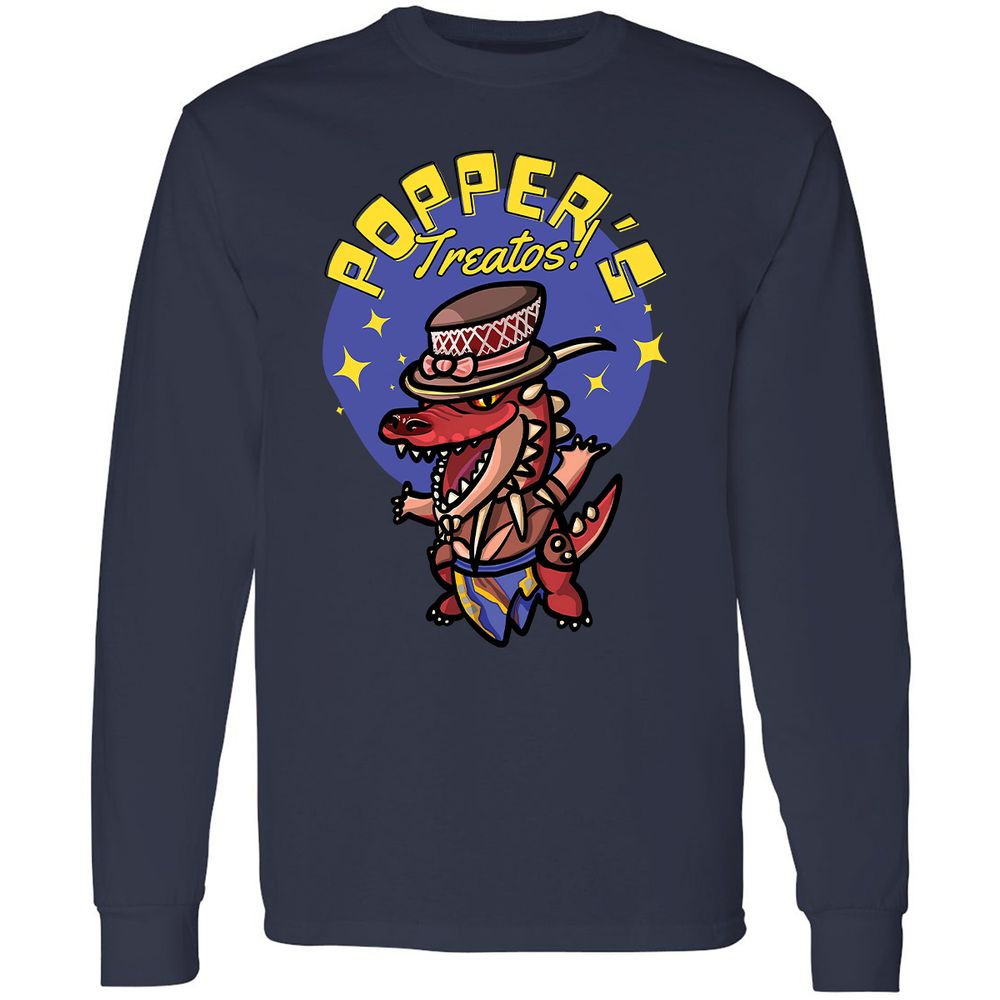 Long Sleeve T-Shirt - 1XBV6BM4 - Navy - 2