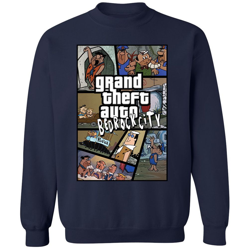 Classic Unisex Sweatshirt - QCVE921Y - Navy - 2