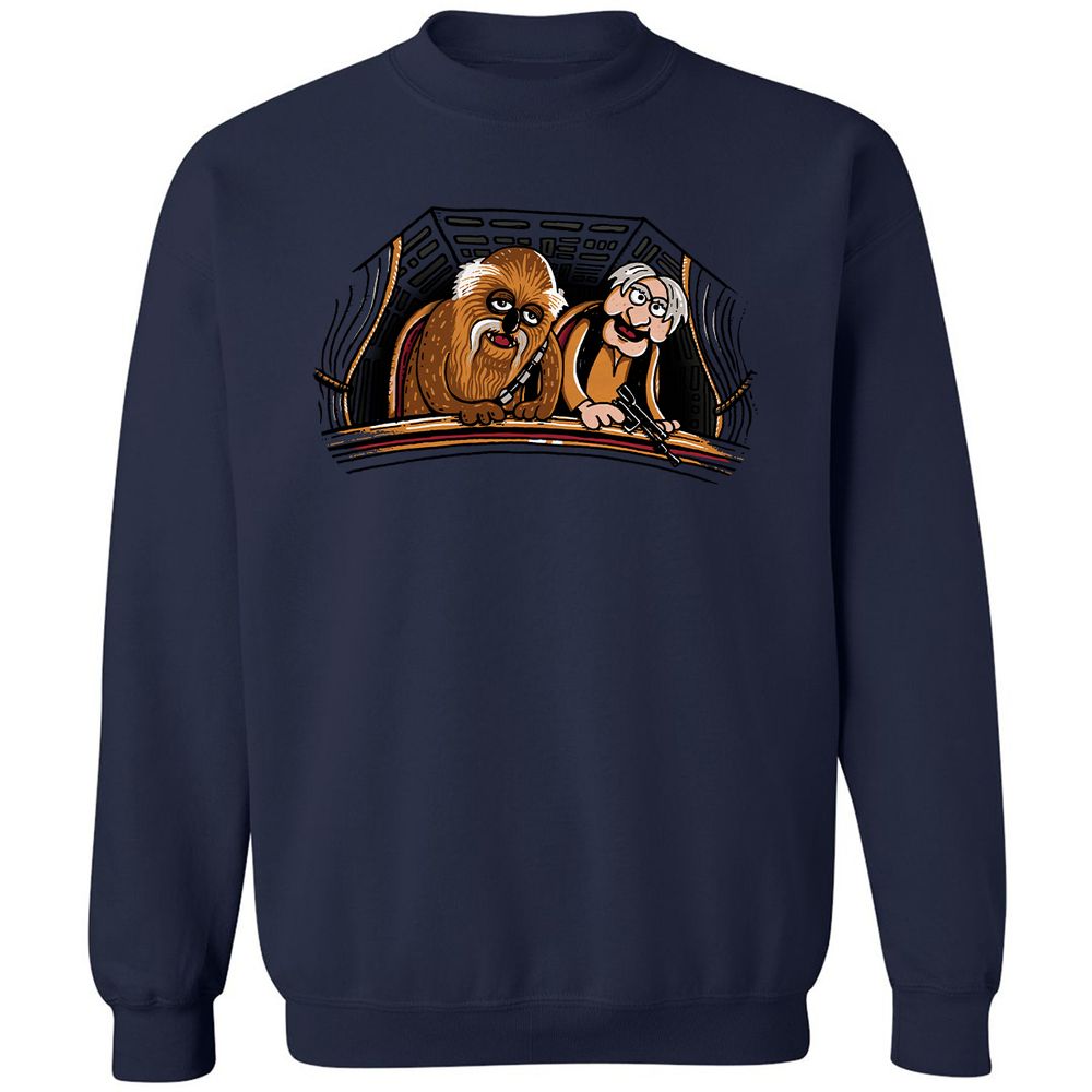 Classic Unisex Sweatshirt - HV9BDZWC - Navy - 2