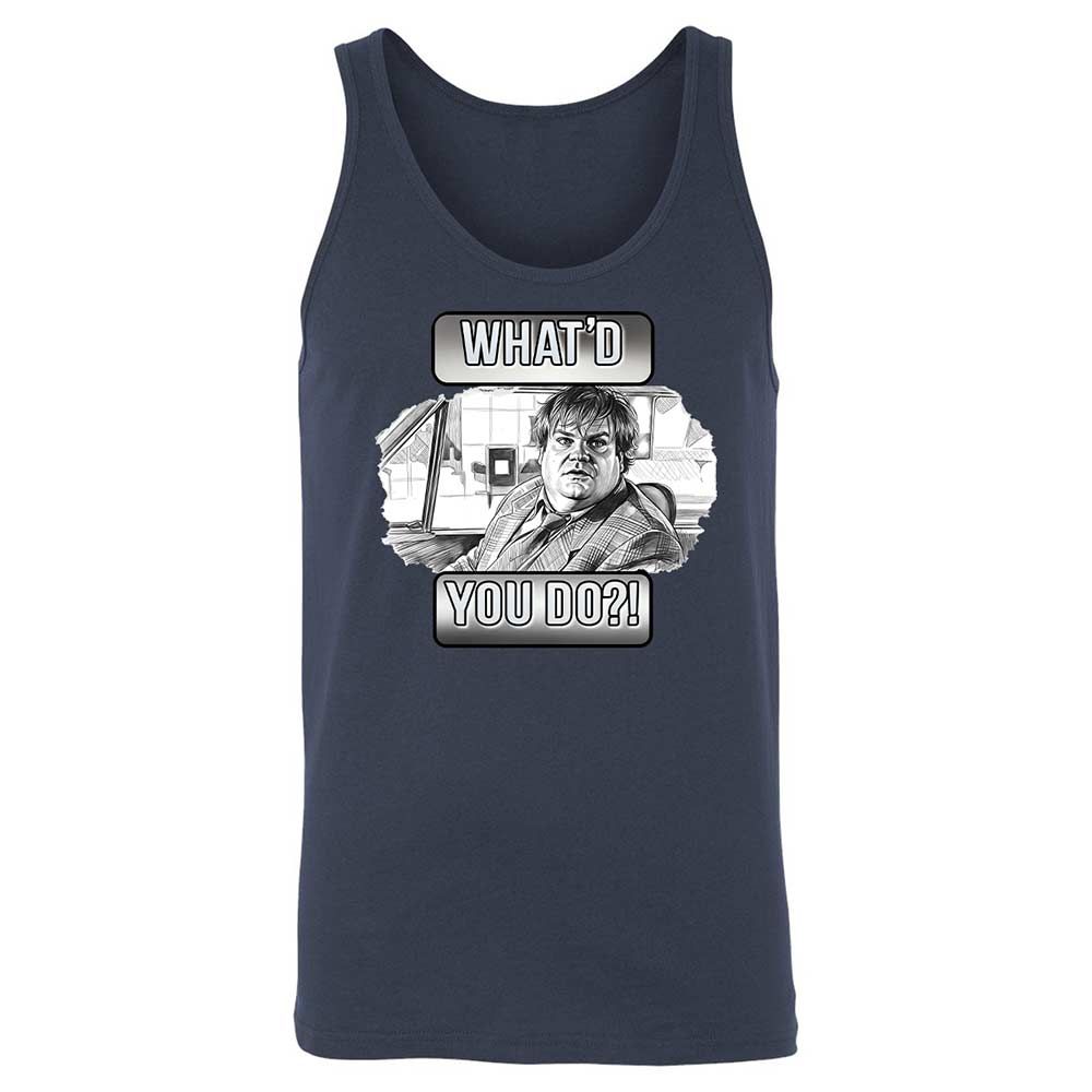 Unisex Jersey Tank - KNQ7JQRM - Navy - 2