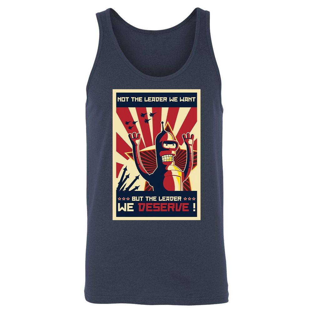 Unisex Jersey Tank - 7F27HNVB - Navy - 2