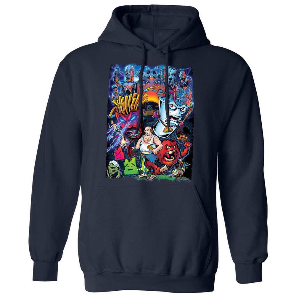 Classic Unisex Hoodie - GUR7VKRJ - Navy - 2
