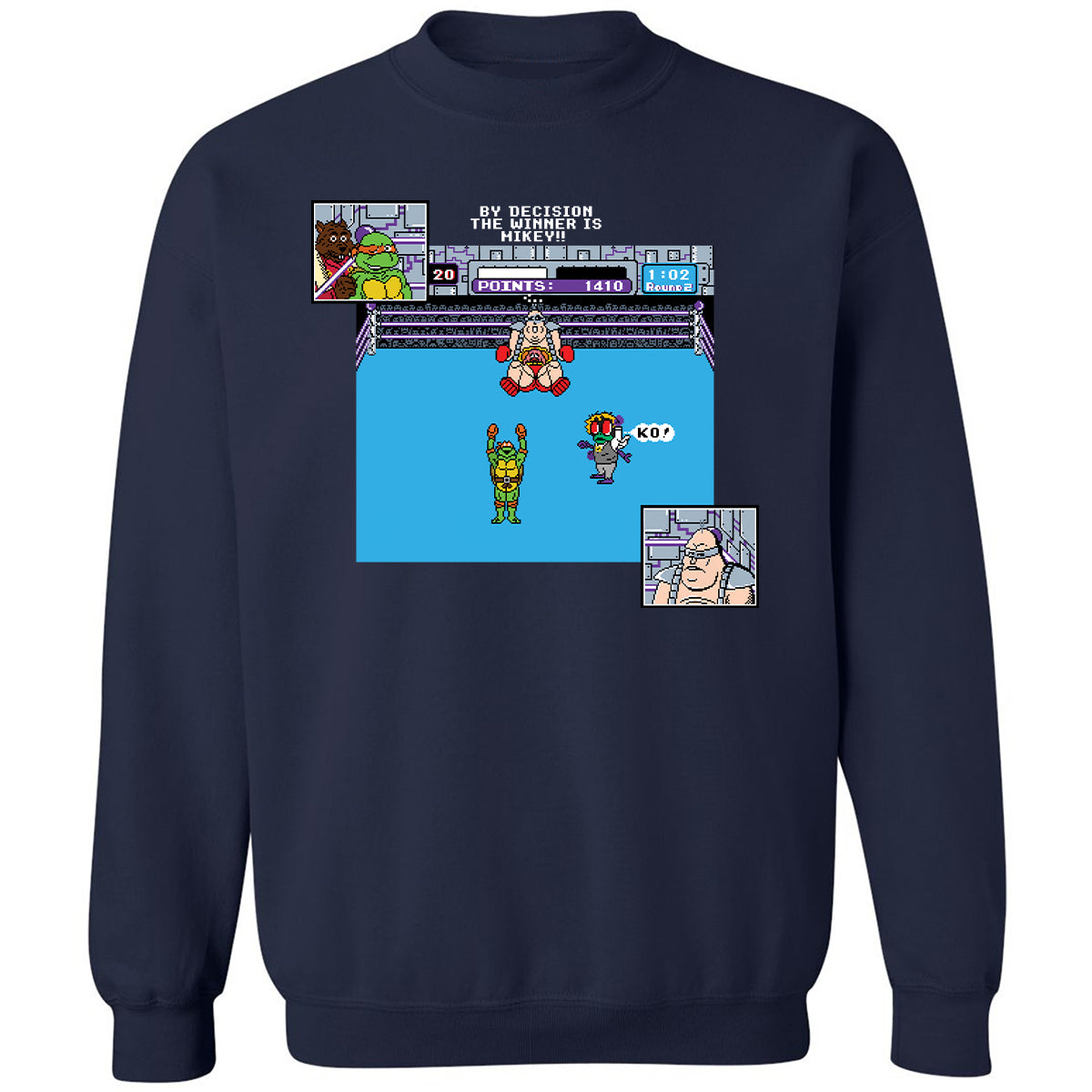 Classic Unisex Sweatshirt - AHLWWLV4 - Navy - 2