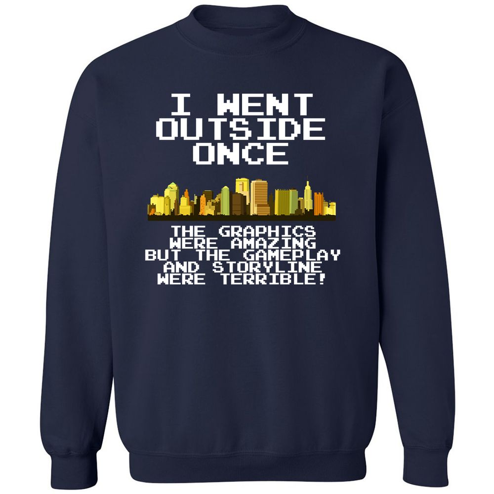 Classic Unisex Sweatshirt - QDWGMGUT - Navy - 2