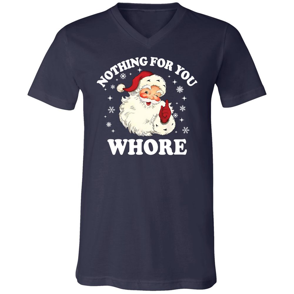 Nothing For You Whore Santa - Navy - 2