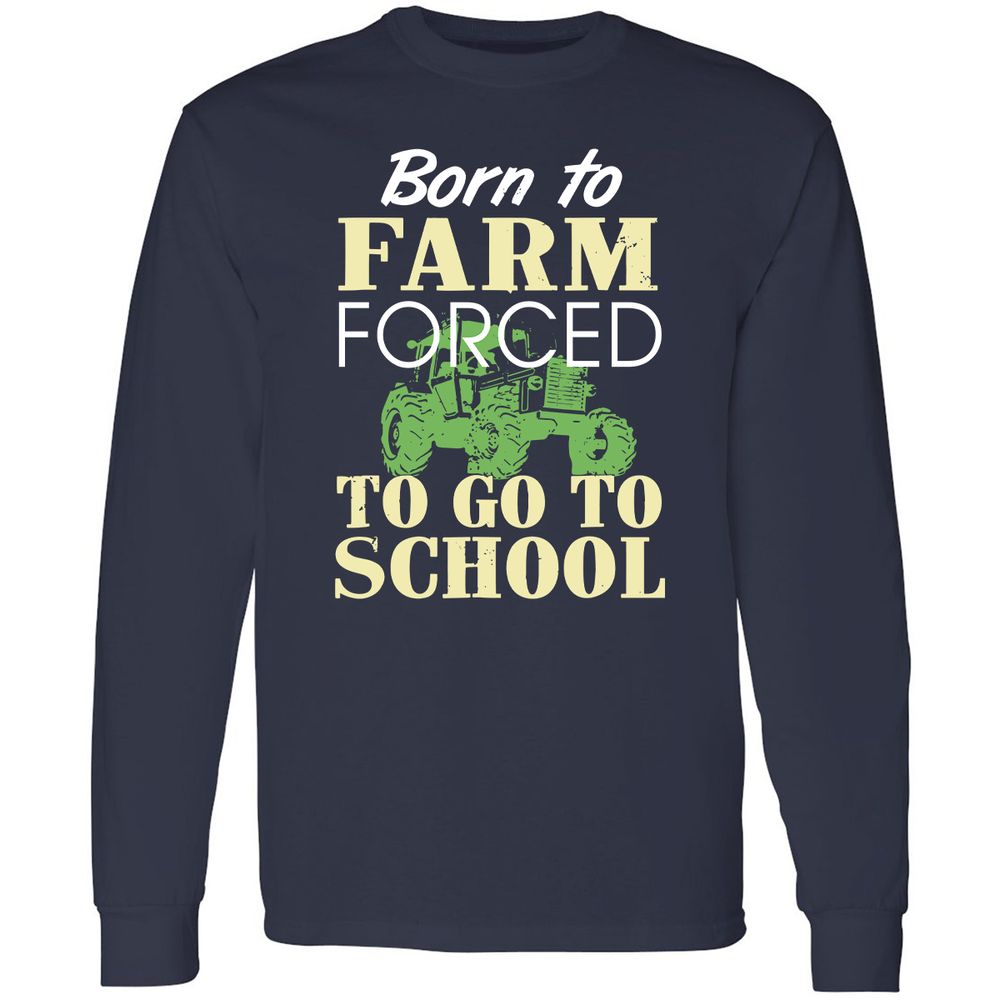 Long Sleeve T-Shirt - LU2KT5LY - Navy - 2