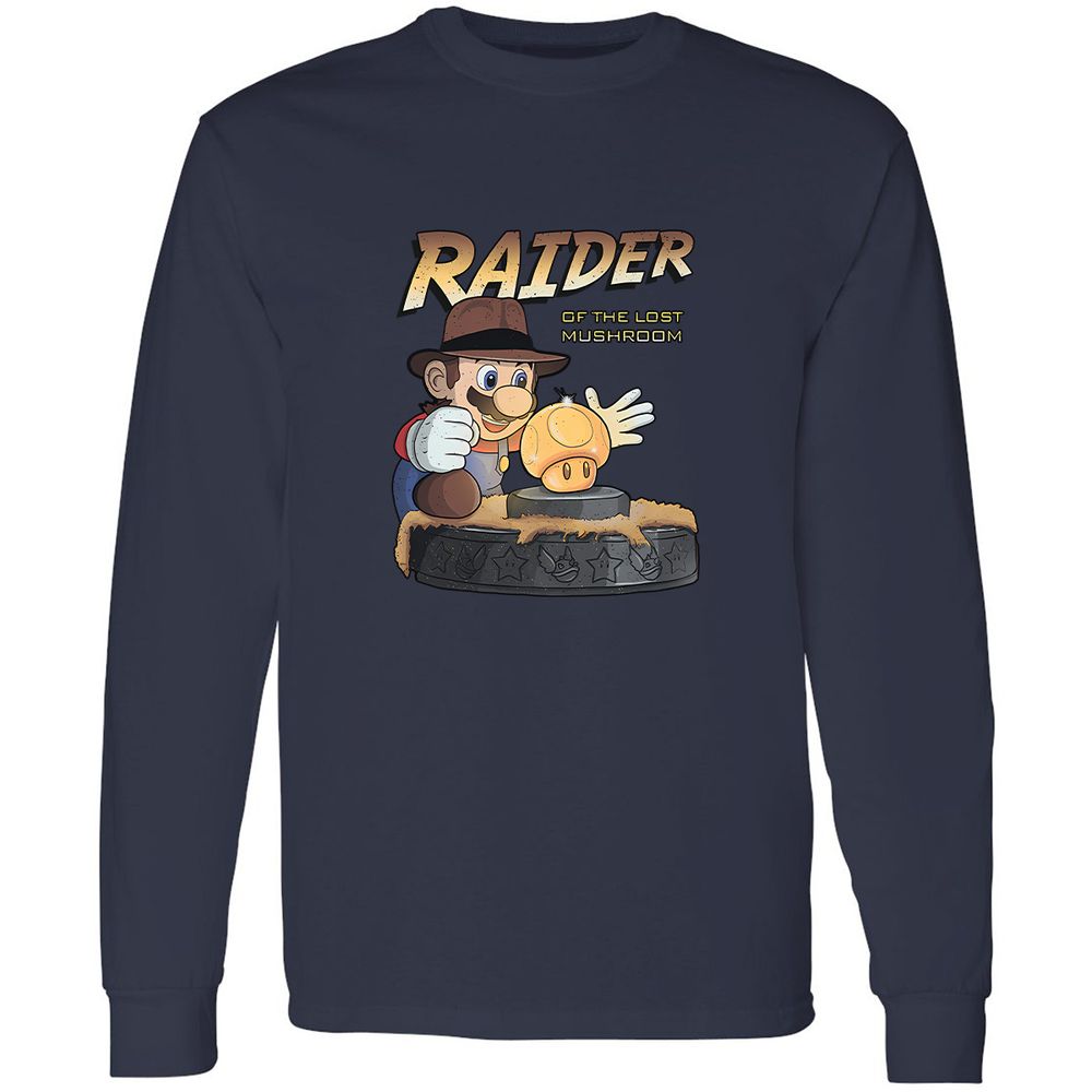 Long Sleeve T-Shirt - FHFLVNQN - Navy - 2