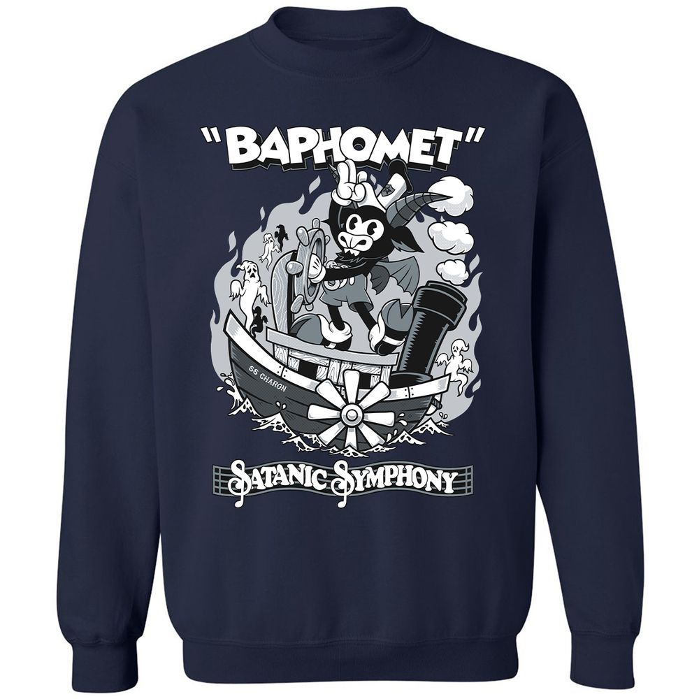 Classic Unisex Sweatshirt - SJ979R8J - Navy - 2