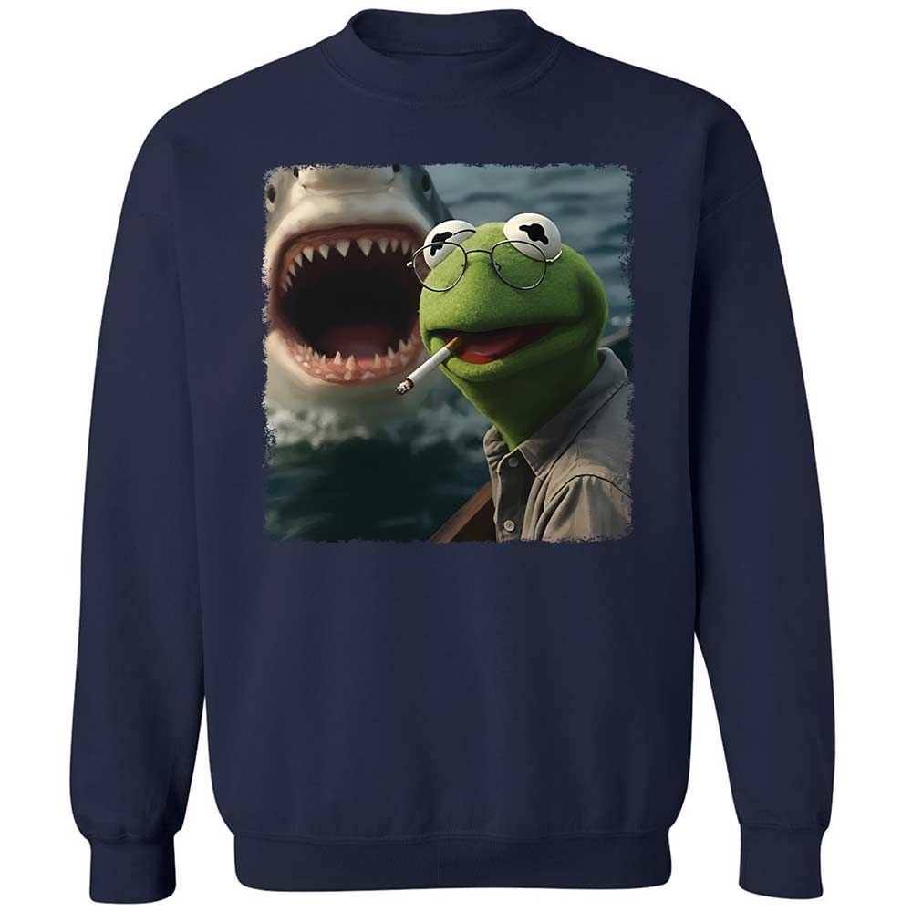 Classic Unisex Sweatshirt - B4UXAXHK - Navy - 2