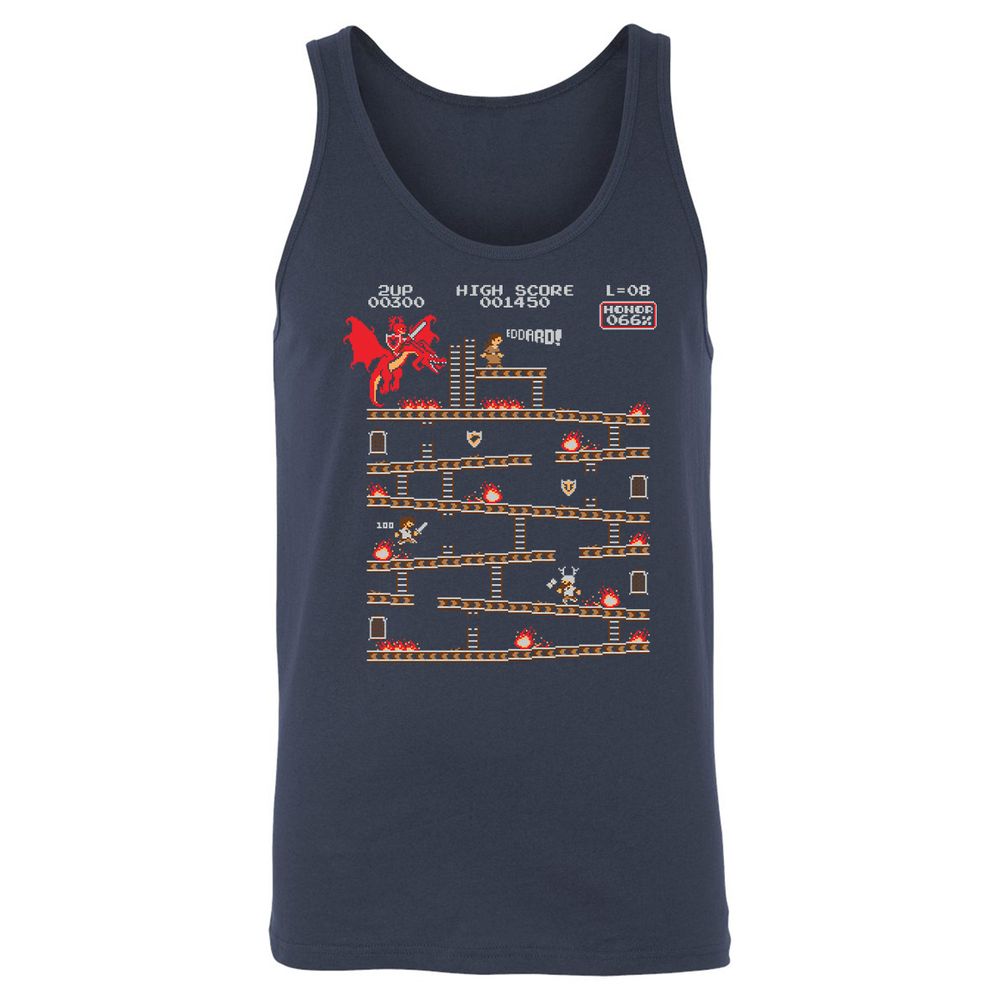 Unisex Jersey Tank - B4NC4TLJ - Navy - 2