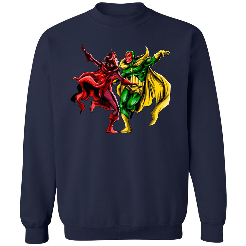 Classic Unisex Sweatshirt - HJU1XZKU - Navy - 2