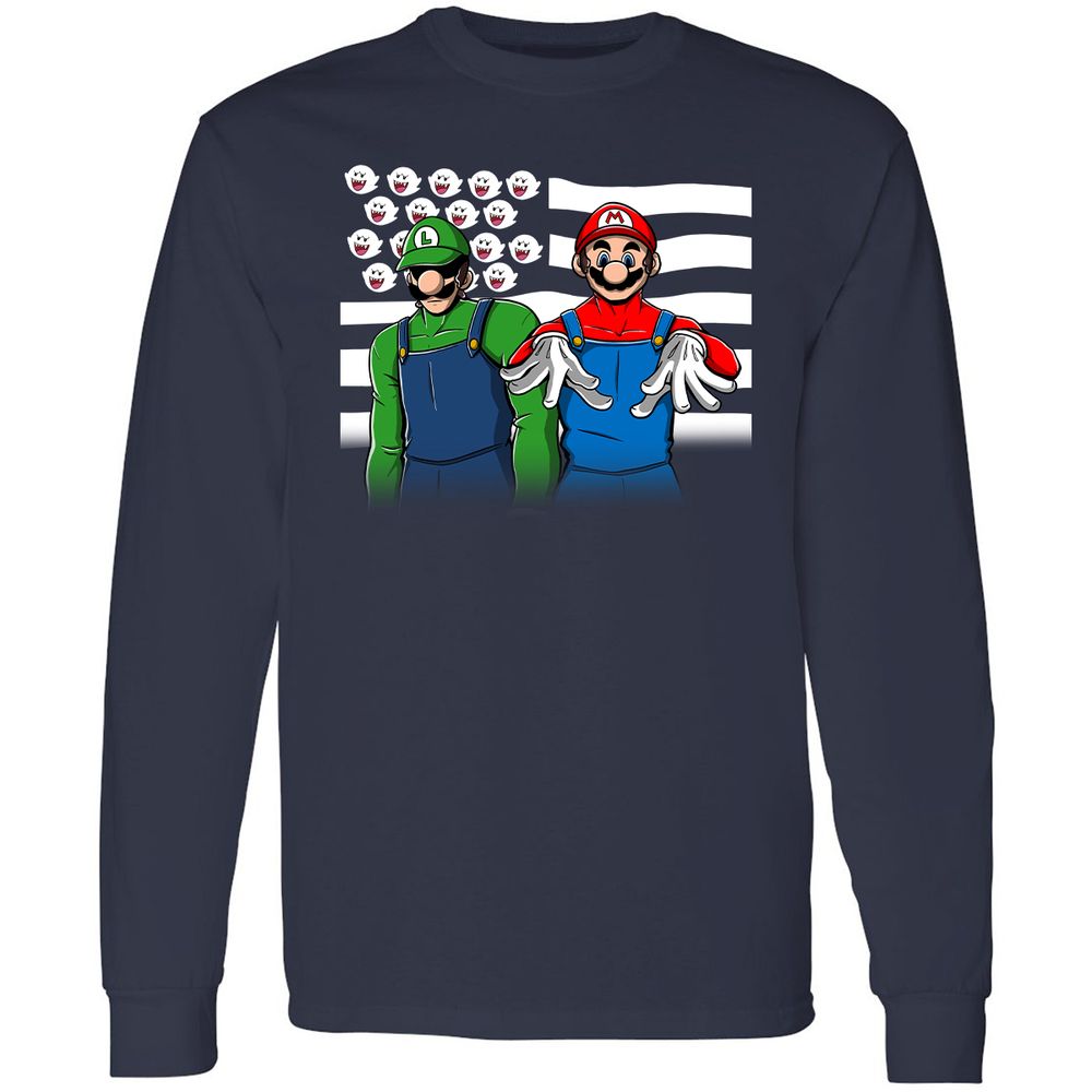 Long Sleeve T-Shirt - 14LA7Y7G - Navy - 2