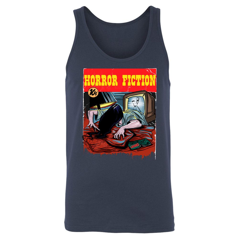 Unisex Jersey Tank - RATWVS9Z - Navy - 2