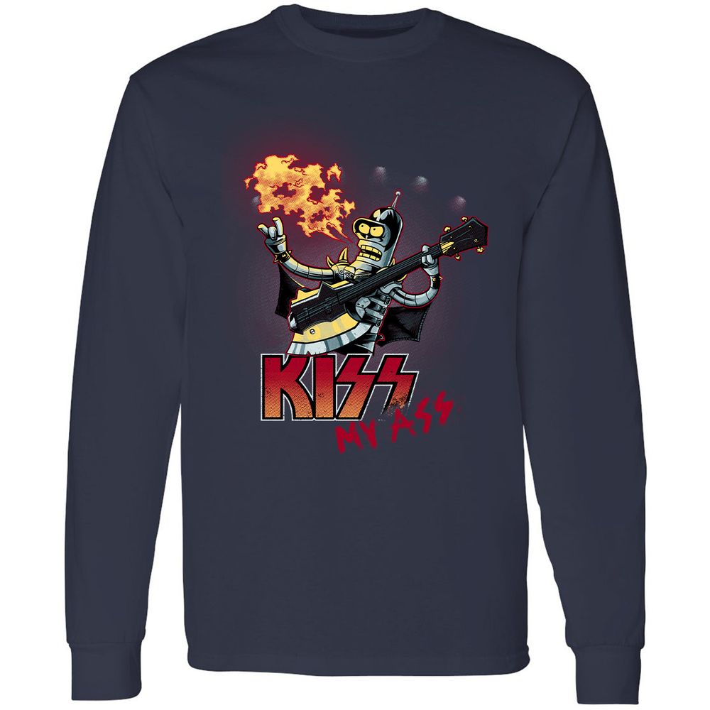 Long Sleeve T-Shirt - 1NB6U62L - Navy - 2