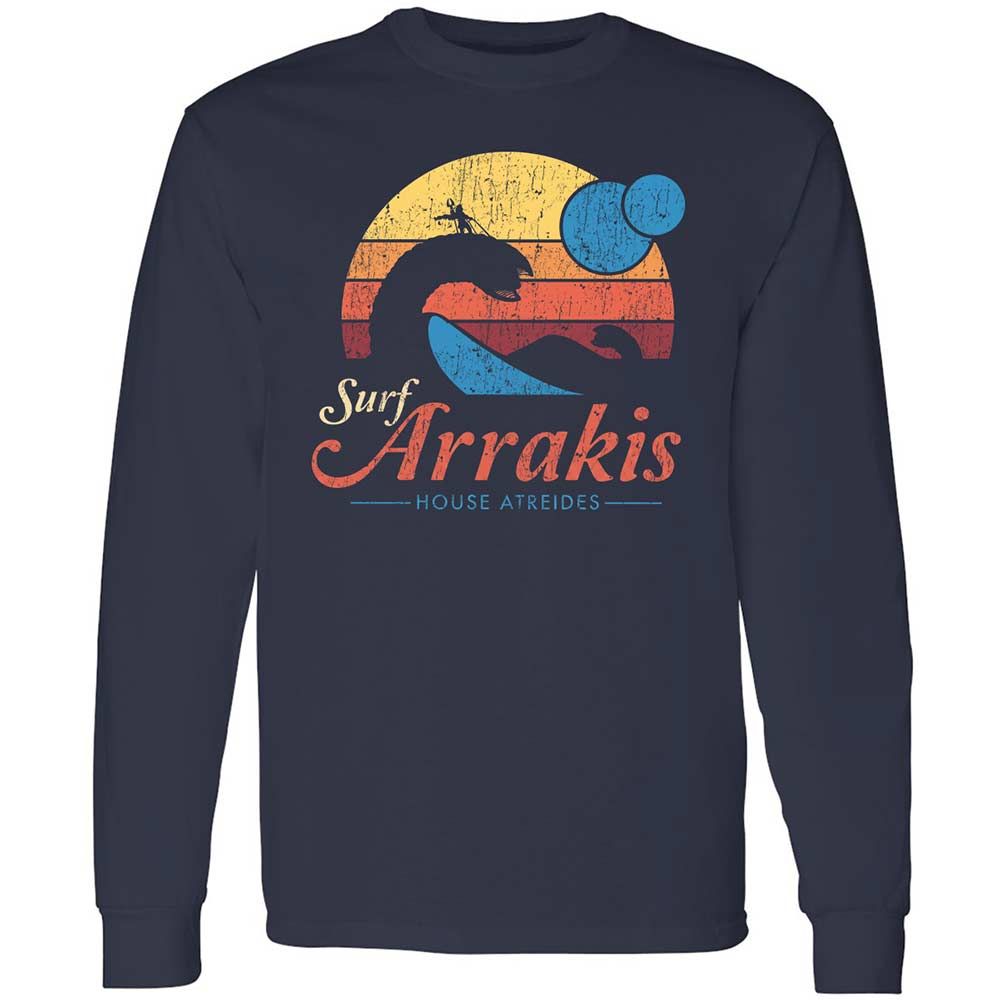Long Sleeve T-Shirt - 3KBCDFCS - Navy - 2