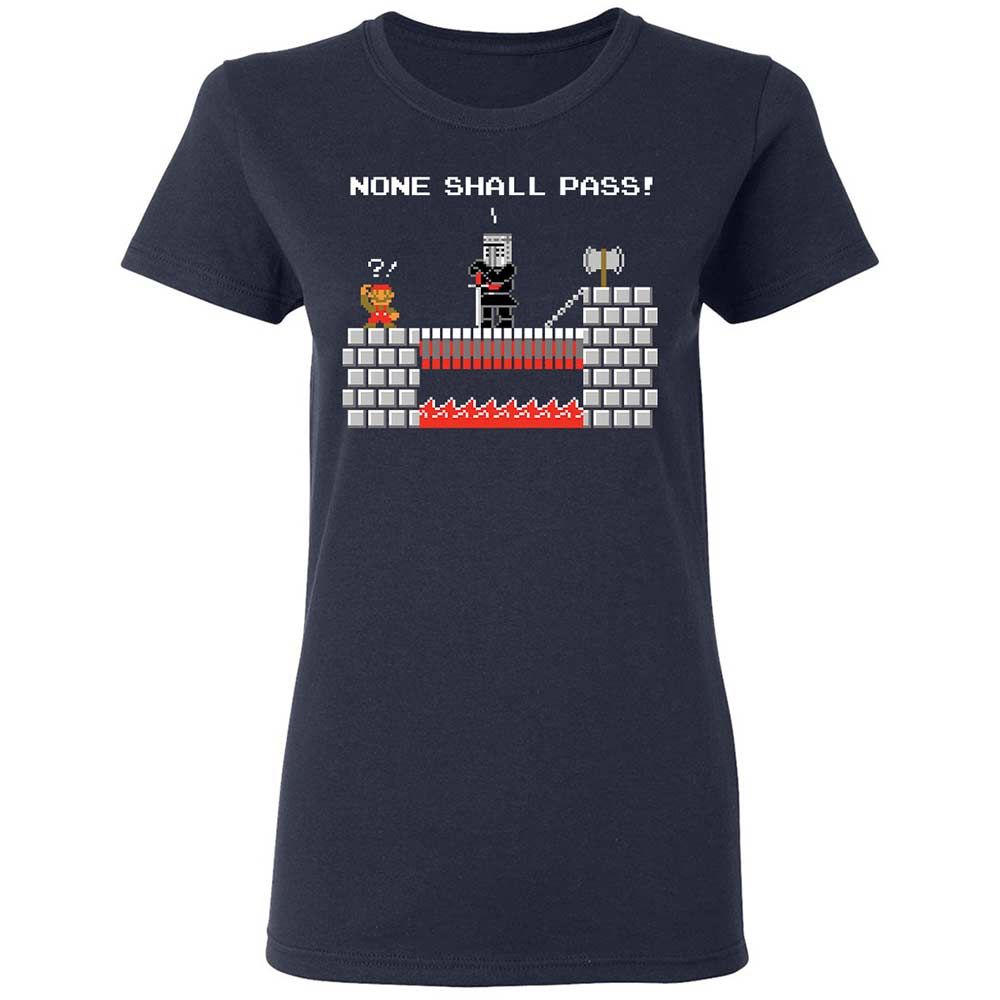 No Plumbers Shall Pass - Navy - 2