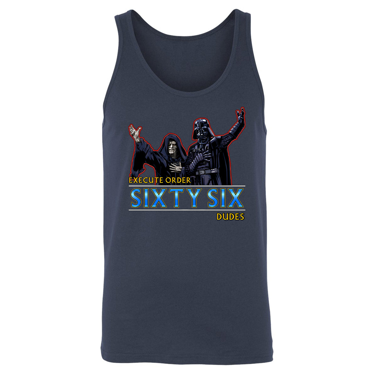 Unisex Jersey Tank - FAX6A988 - Navy - 2