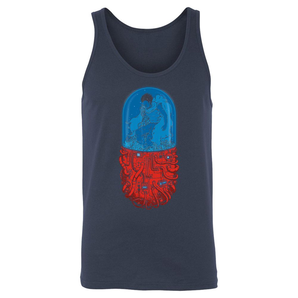 Unisex Jersey Tank - Z2N1Z2KW - Navy - 2
