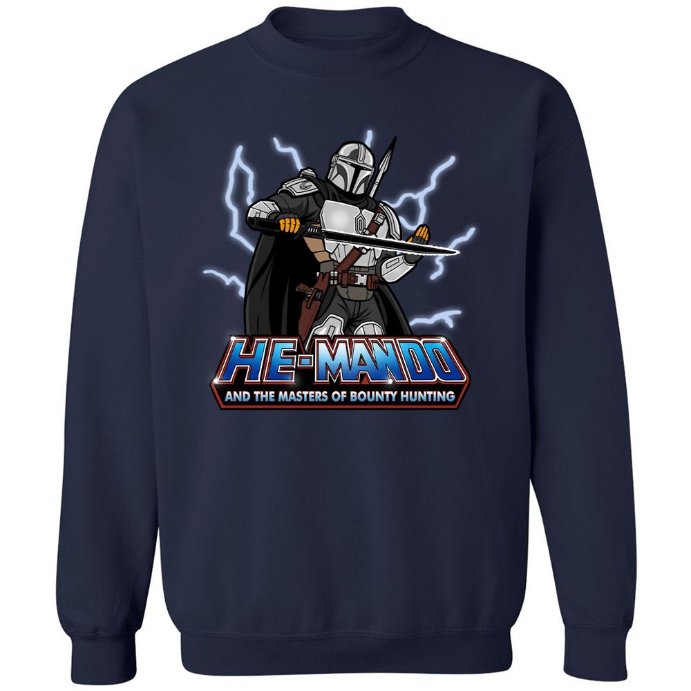 Classic Unisex Sweatshirt - Q7WSHFXC - Navy - 2