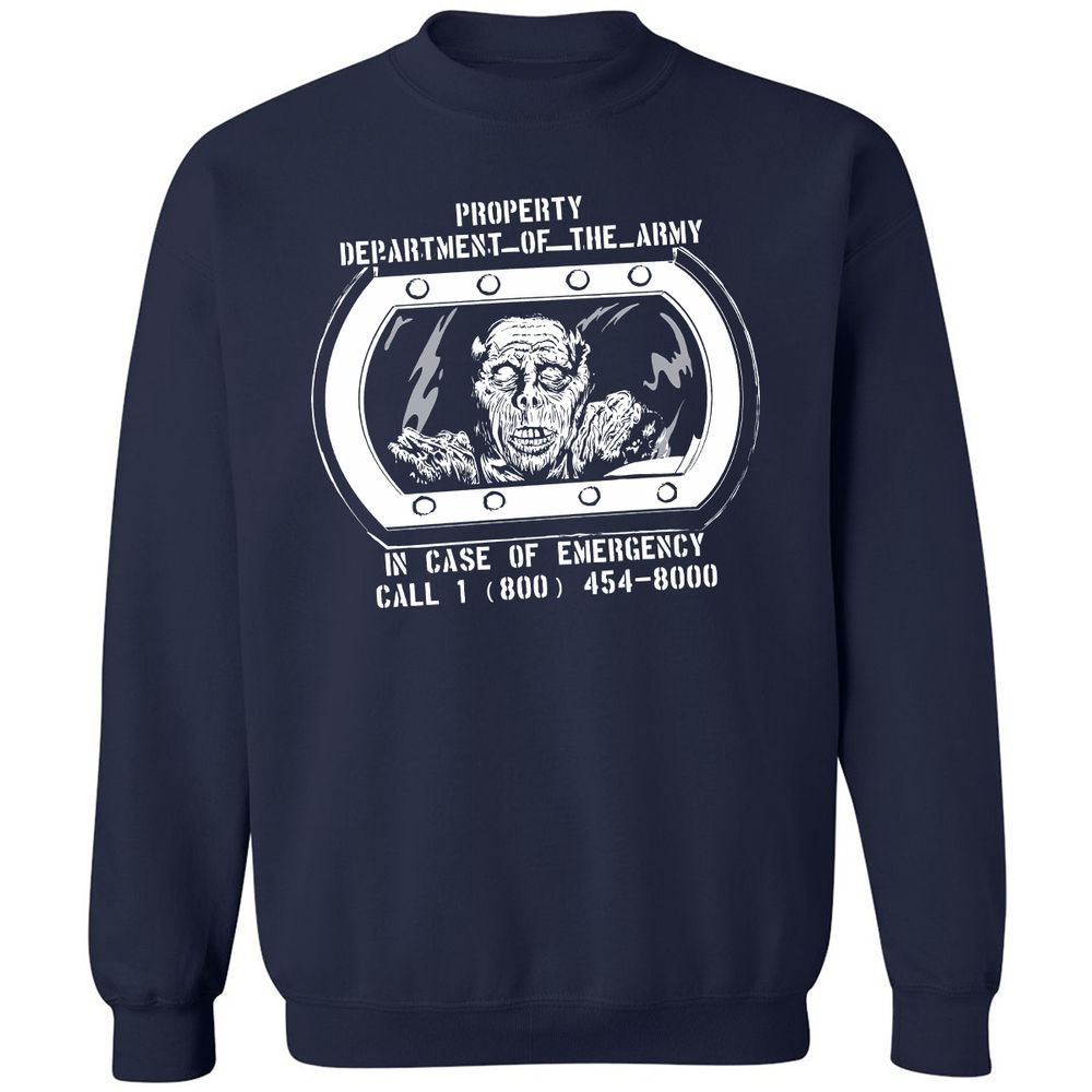 Classic Unisex Sweatshirt - Y325E1GA - Navy - 2