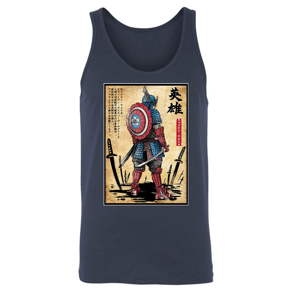 Unisex Jersey Tank - S8ZD6UJ4 - Navy - 2