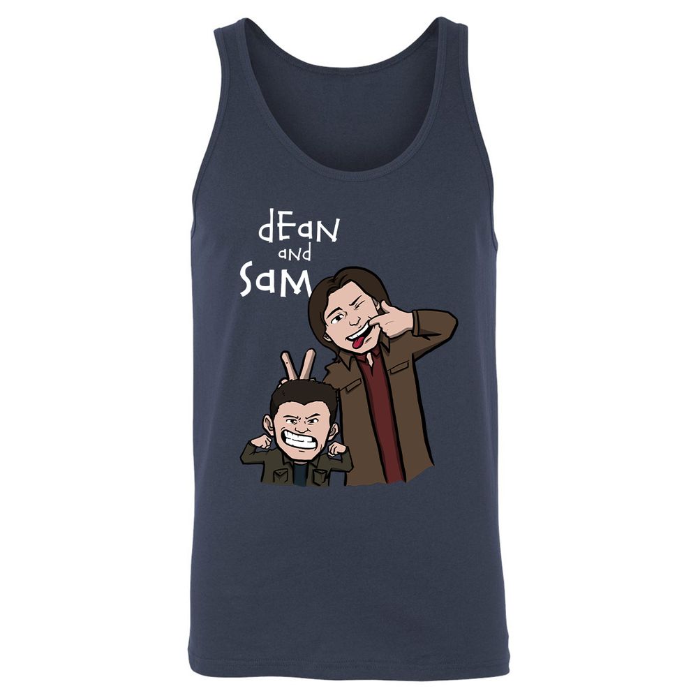 Unisex Jersey Tank - GPBQH5S7 - Navy - 2