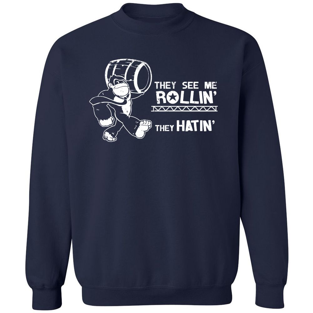 Classic Unisex Sweatshirt - NDL3TBHW - Navy - 2