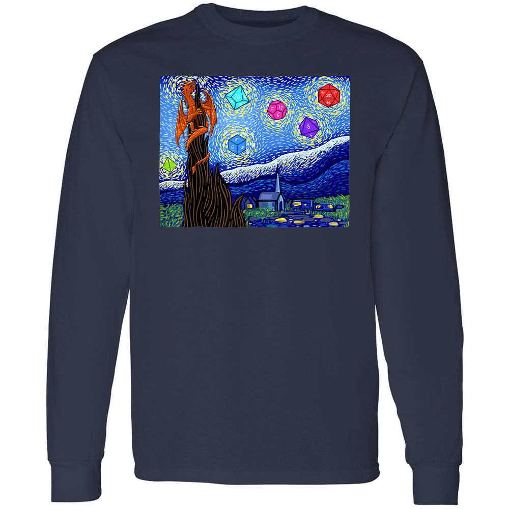 Long Sleeve T-Shirt - 174H7R3A - Navy - 2