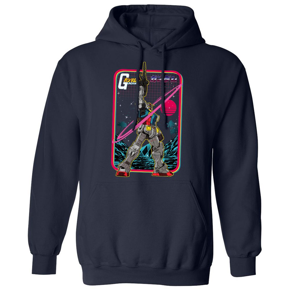 Classic Unisex Hoodie - PE71H4QM - Navy - 2