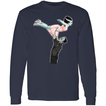 Long Sleeve T-Shirt - PF1D65JT - Navy - 2