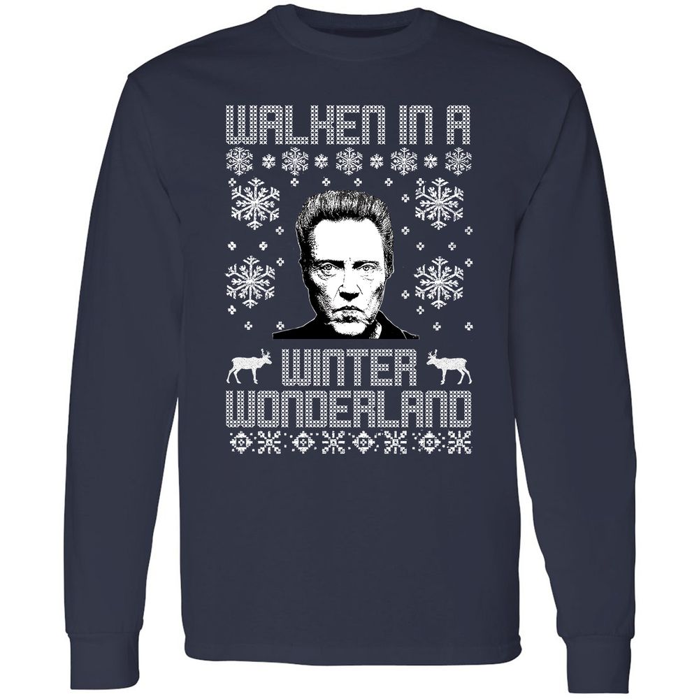 Long Sleeve T-Shirt - 9R2WHQCR - Navy - 2