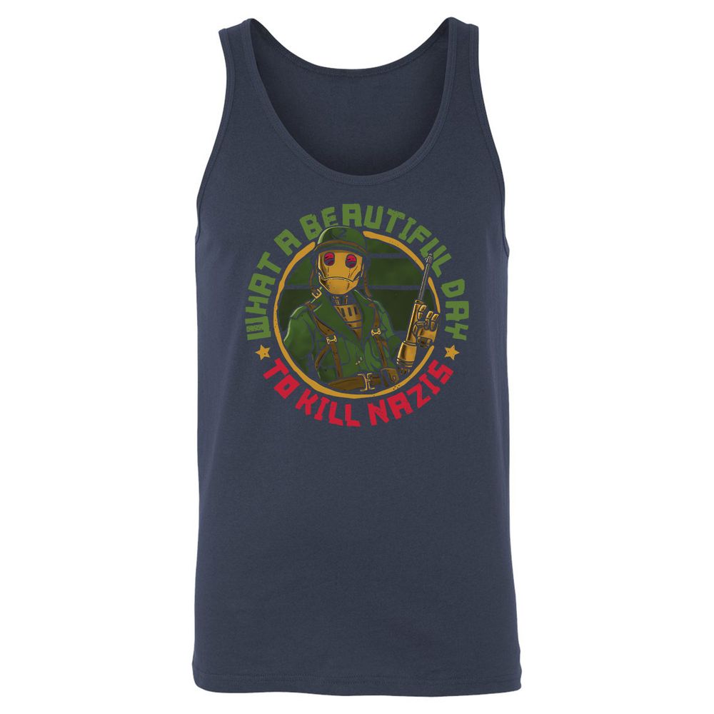 Unisex Jersey Tank - CTDDAY44 - Navy - 2