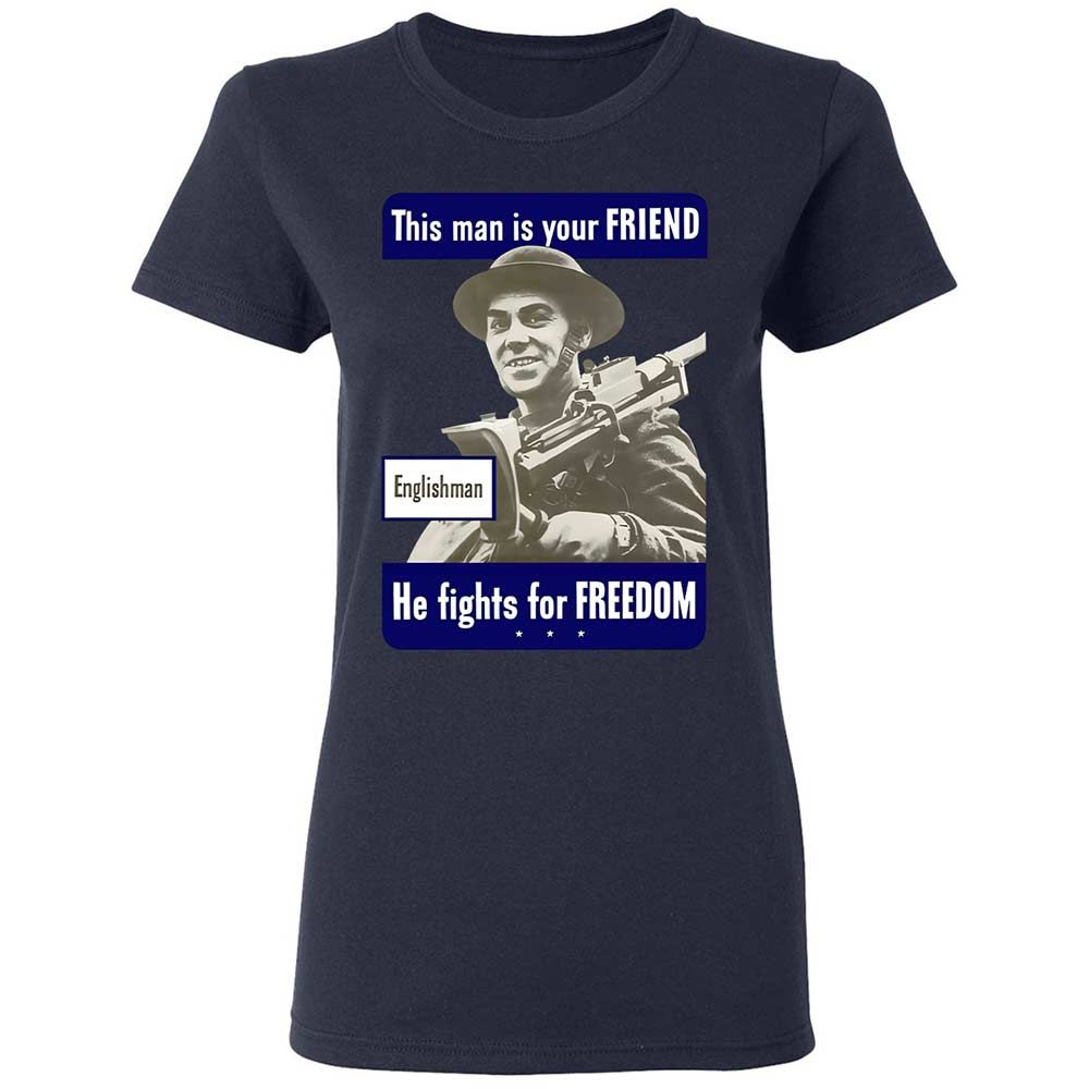 This man is your Friend - Navy - 2