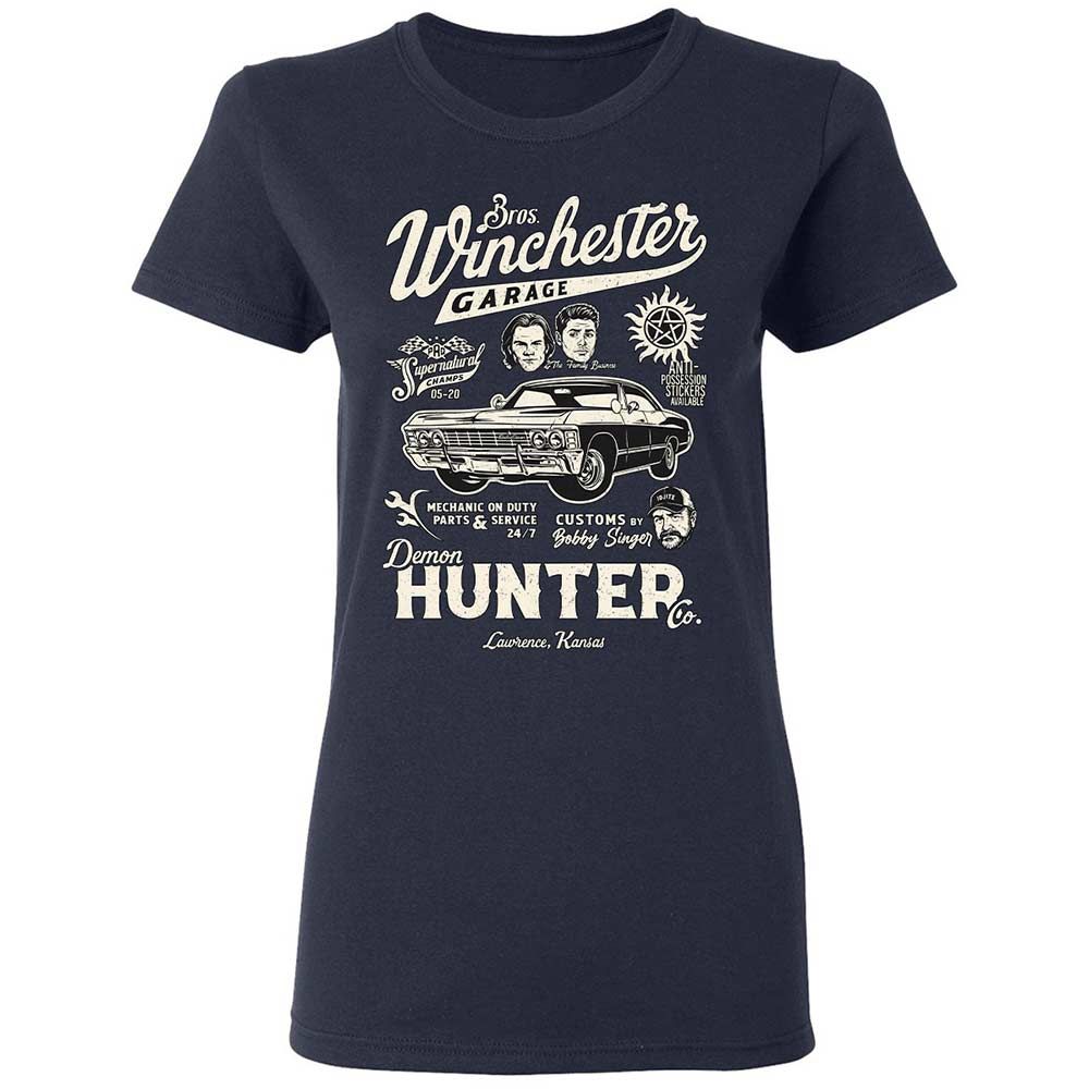 Women's T-Shirt - P15HFVAS - Navy - 2