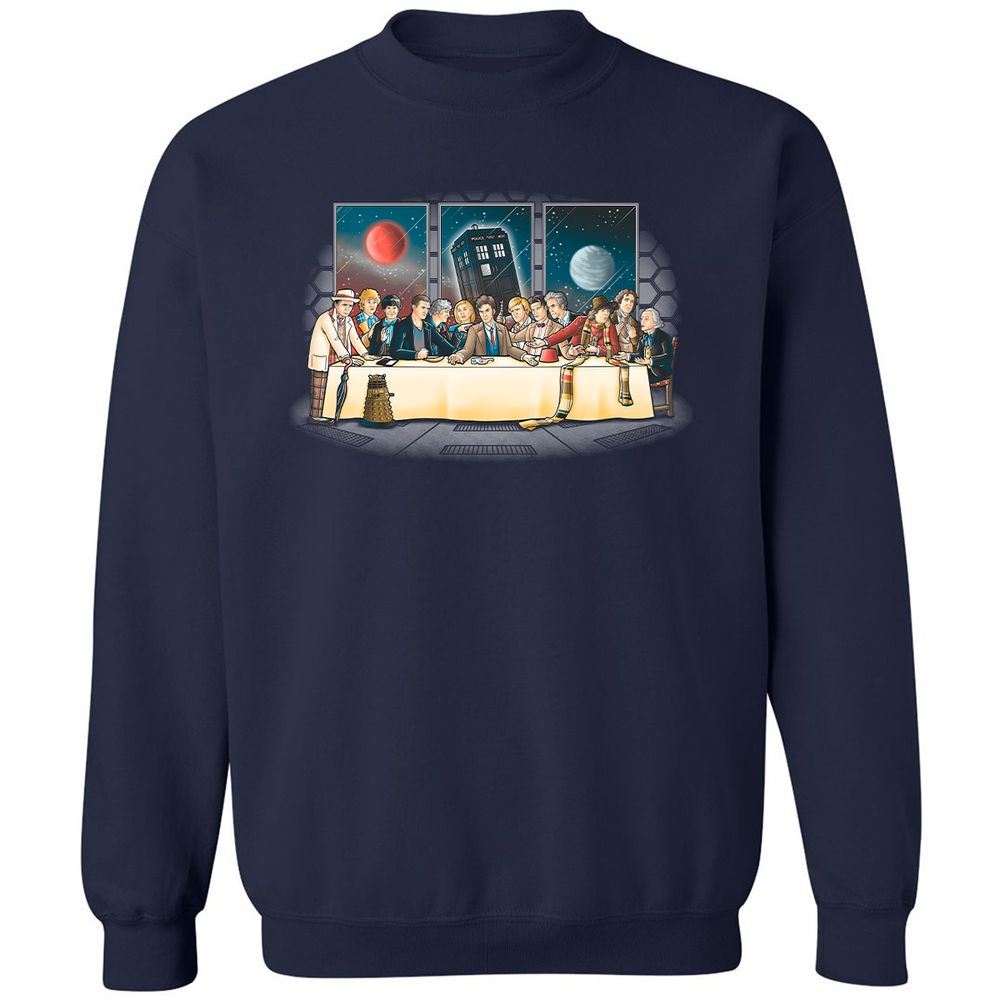 Classic Unisex Sweatshirt - H6LJ7TJY - Navy - 2