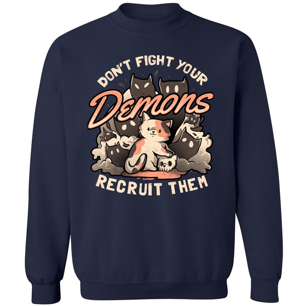 Classic Unisex Sweatshirt - ZWZZ3K1G - Navy - 2