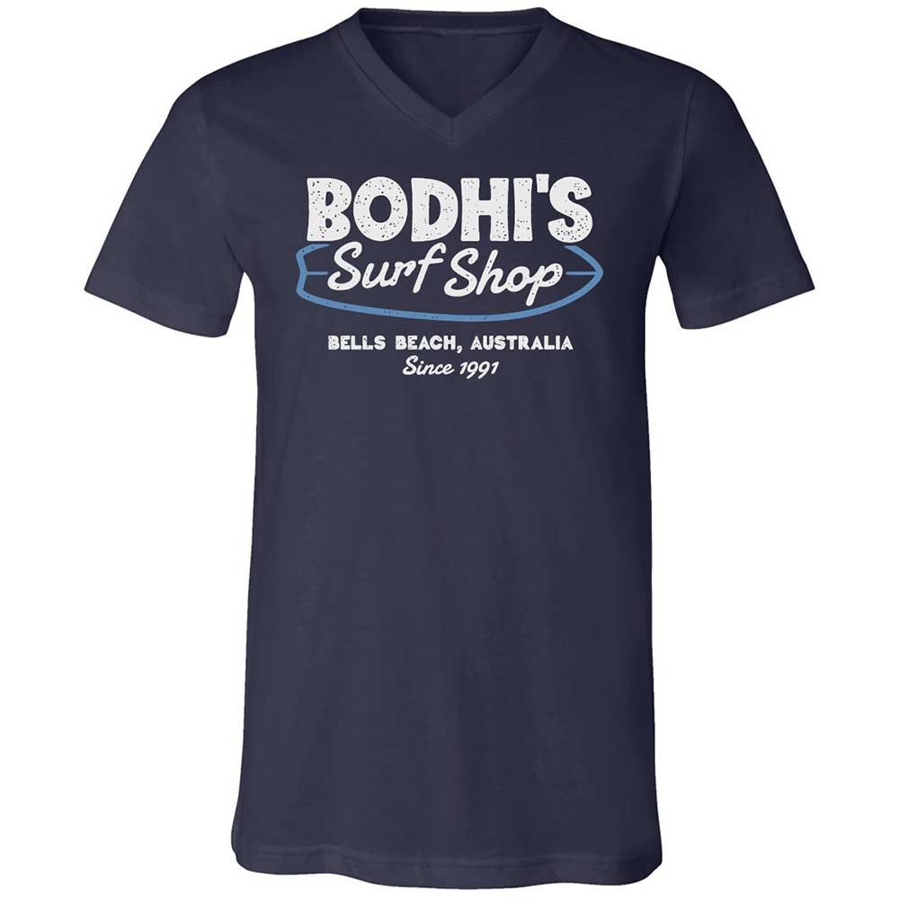 Unisex V-Neck T-Shirt - 3DWCAH4P - Navy - 2