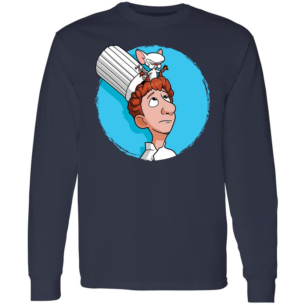 Long Sleeve T-Shirt - 1D4E92VK - Navy - 2