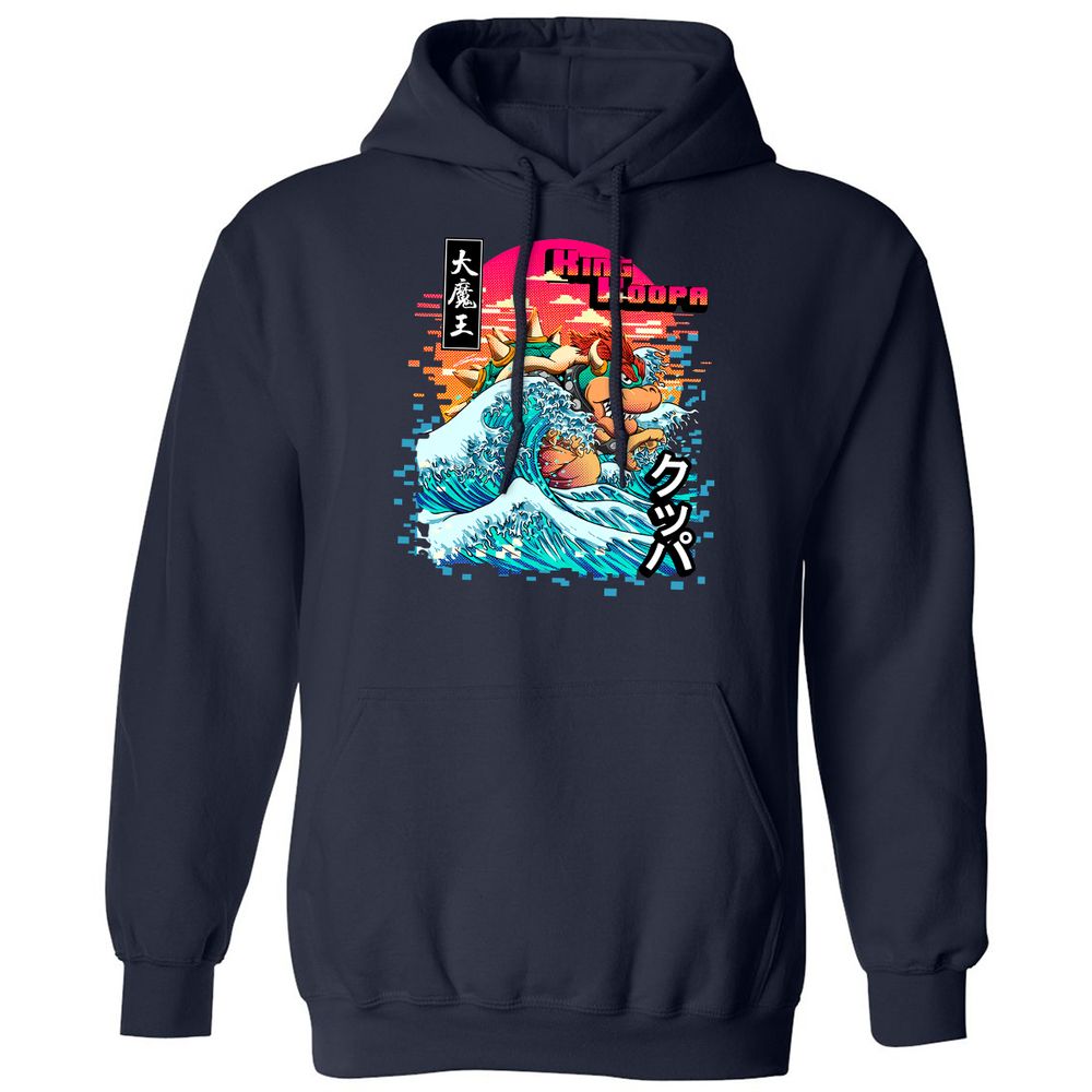 Classic Unisex Hoodie - N54DT3DB - Navy - 2