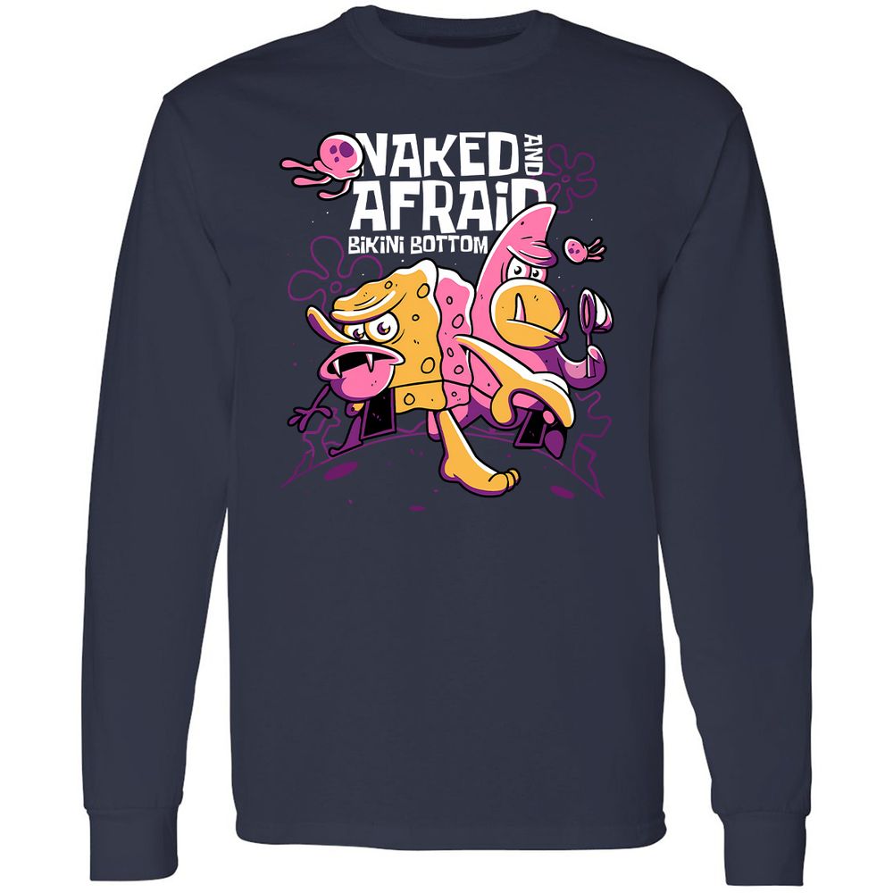 Long Sleeve T-Shirt - M2E8XS5R - Navy - 2