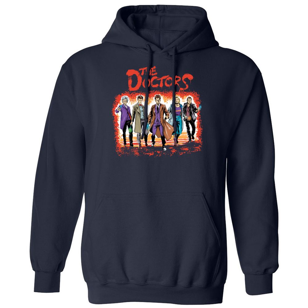 Classic Unisex Hoodie - JMZD8YLG - Navy - 2