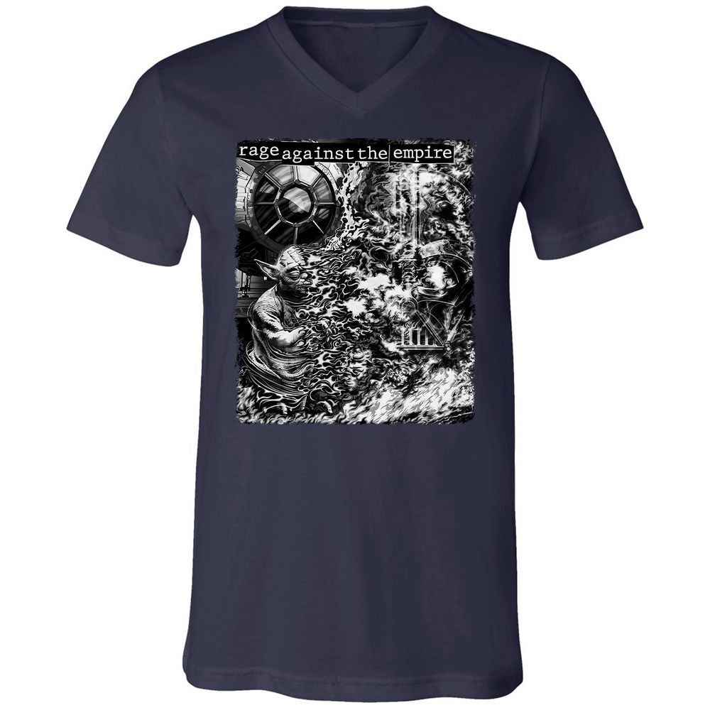 Unisex V-Neck T-Shirt - UG962FCK - Navy - 2