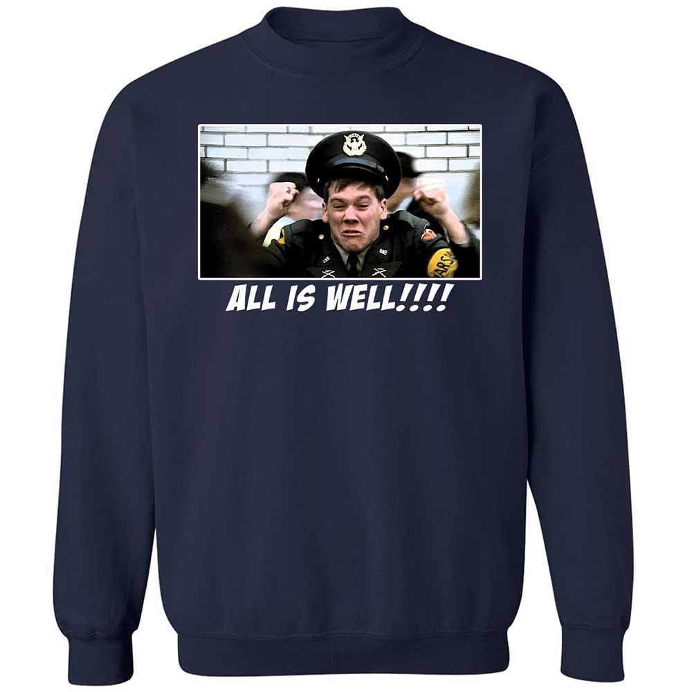 Classic Unisex Sweatshirt - VXBWUX97 - Navy - 2